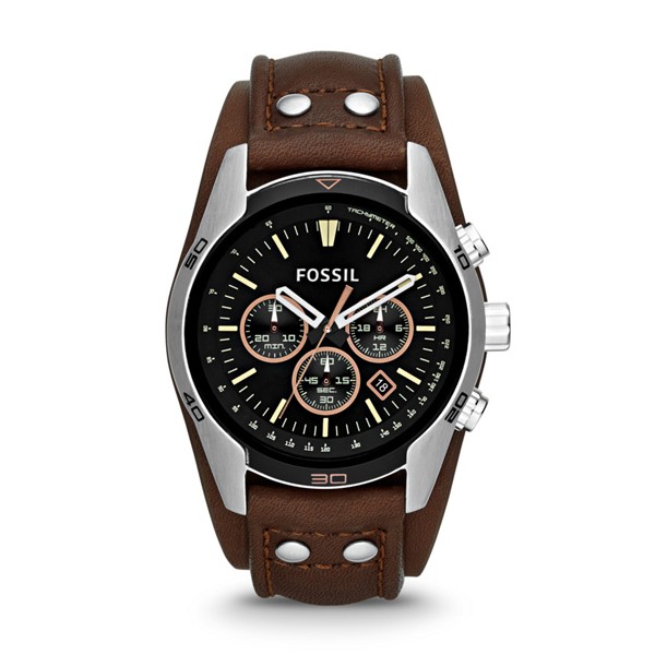 Fossil CH 2891 Silver Brown